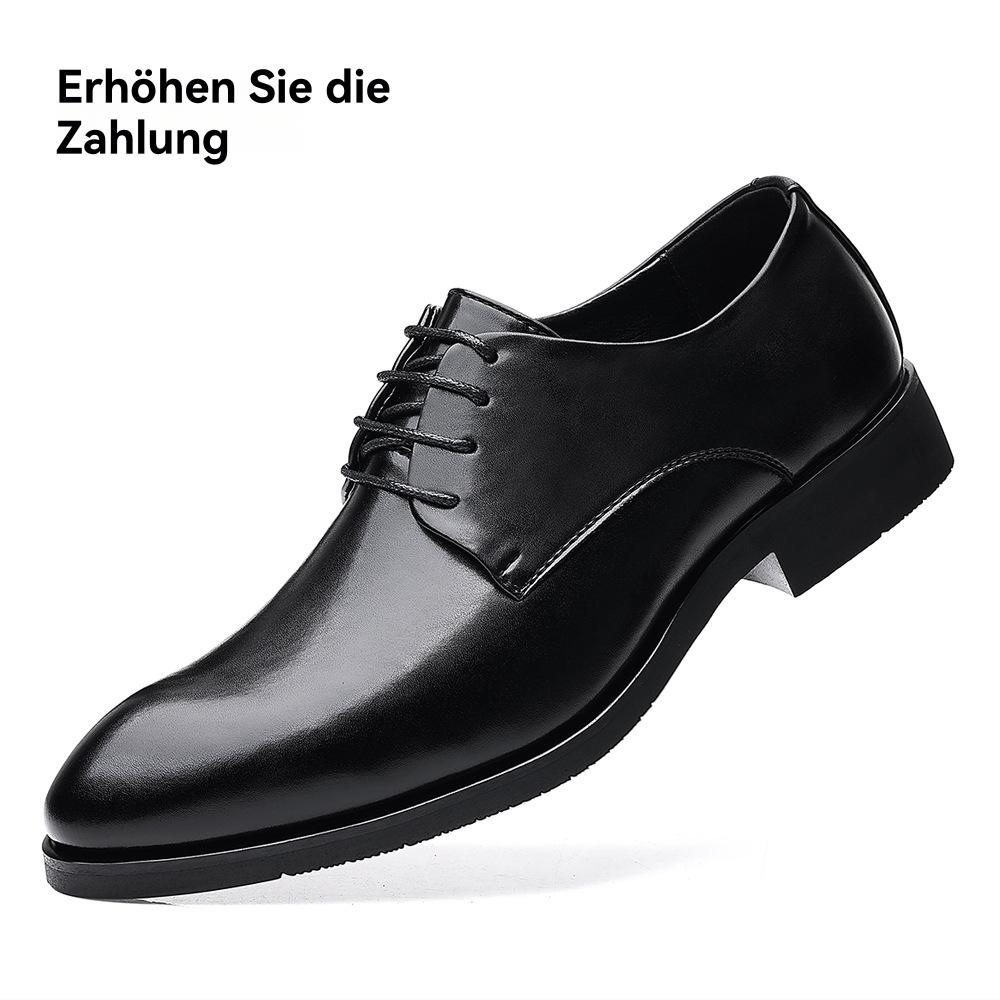 Abendschuhe | Herren Derbys Aus Strukturiertem Leder Mit Gepolsterter Innensohle Abendschuhe Abendschuhe