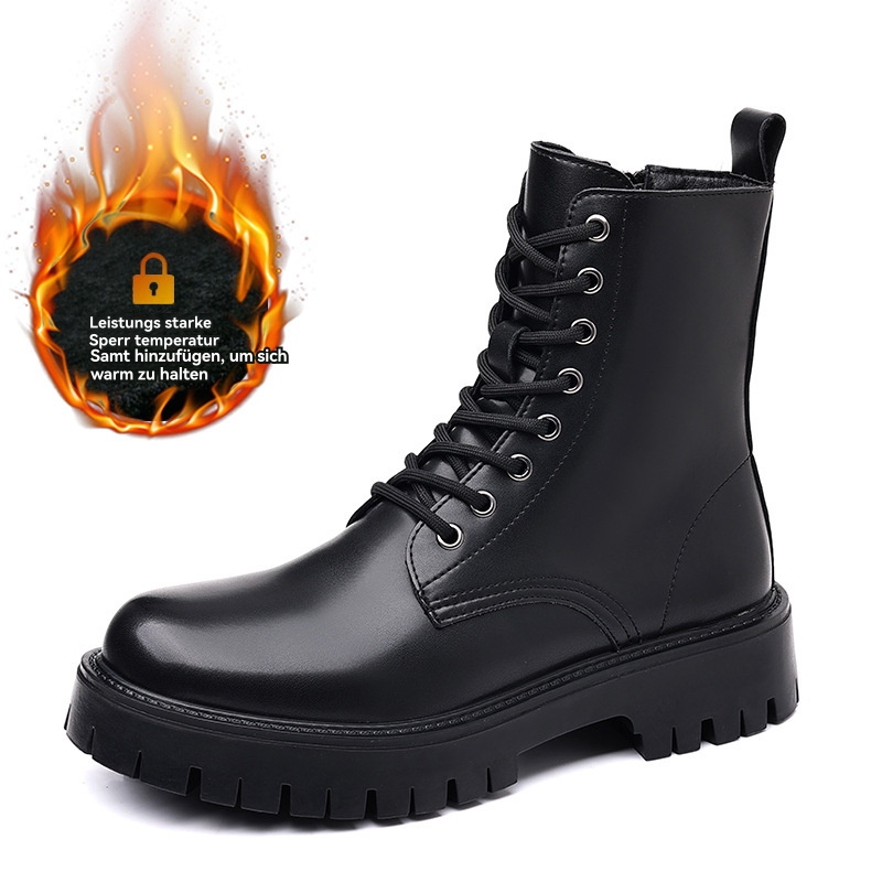 Boots | Herren Boots Aus Leder Mit Logo-Prägung Herren Boots