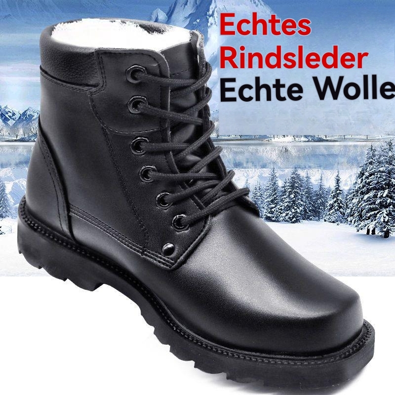 Boots | Herren Boots Aus Poliertem Leder Mit Blatteinsatz Boots Boots