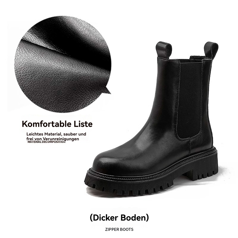 Boots | Herren Chelsea Boots Aus Leder Mit Logo-Detail Und Gummisohle Boots Boots