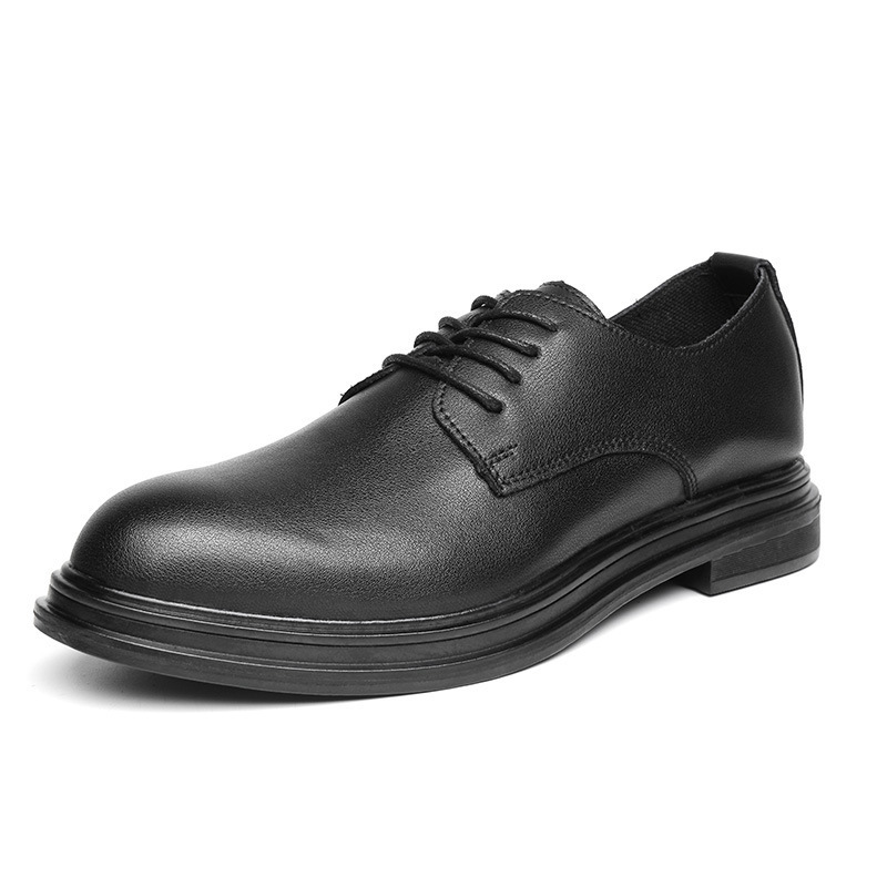 Business-Schuhe | Herren Derbys Aus Bedrucktem Leder Mit Metallenen Ösen Business-Schuhe Business-Schuhe