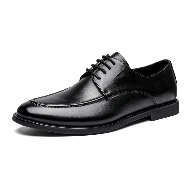 Business-Schuhe | Herren Derbys Aus Leder Mit Doppelten Nähten Business-Schuhe Business-Schuhe