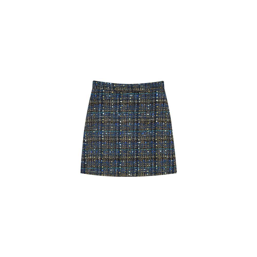 Hosen & Shorts | Damen Regular-Fit Skort Aus Mehrfarbigem Tweed Mit Wickelfront Damen Damen