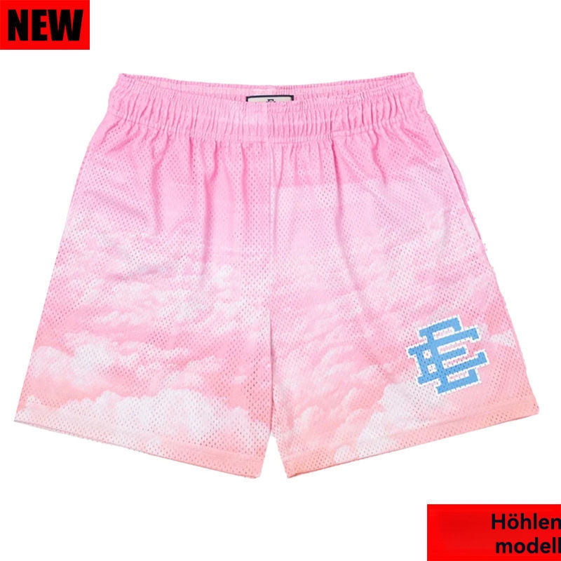 Hosen & Shorts | Herren Bedruckte Shorts Aus Mesh Mit Logo-Detail Herren Herren