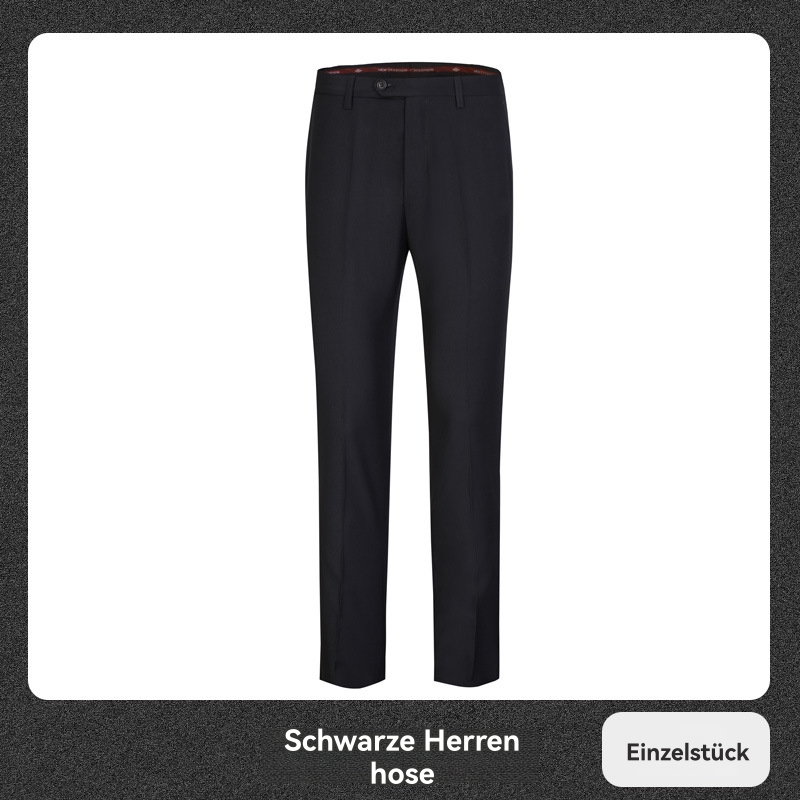 Hosen & Shorts | Herren Modern-Fit Hose Aus Woll-Mix Mit Performance-Stretch Herren Herren