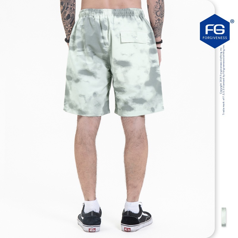 Hosen & Shorts | Herren Relaxed-Fit Shorts Aus Baumwoll-Terry Mit Print Der Saison Herren Herren