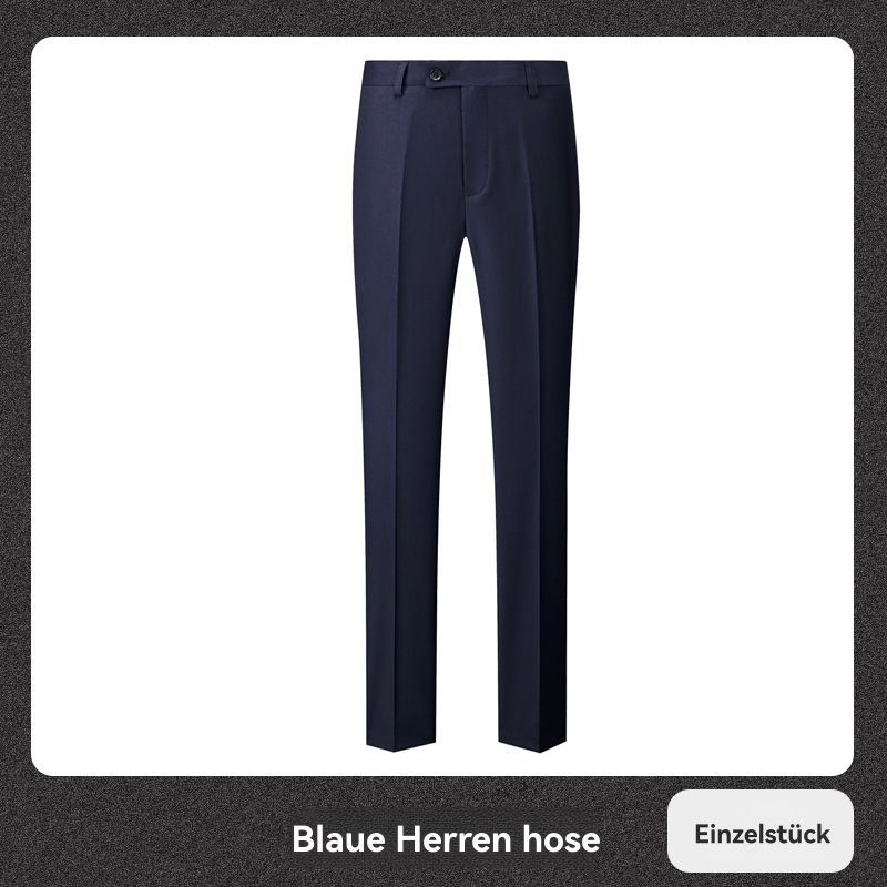 Hosen & Shorts | Herren Slim-Fit Hose Aus Schurwoll-Serge Herren Herren