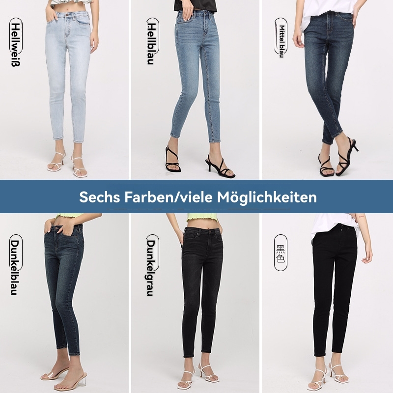 Jeans | Damen Skinny-Fit Jeans Aus Schwarzem Stretch-Denim Damen Damen