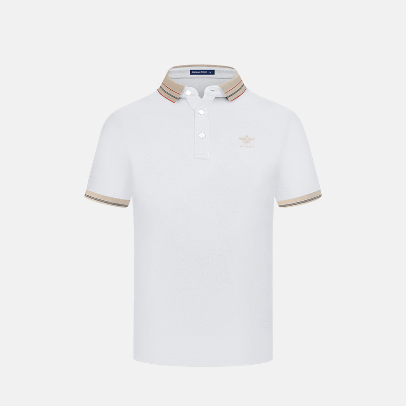 Poloshirts | Herren Paddy Poloshirt Aus Baumwoll-Piqué Mit Kontrast-Logo Herren Herren