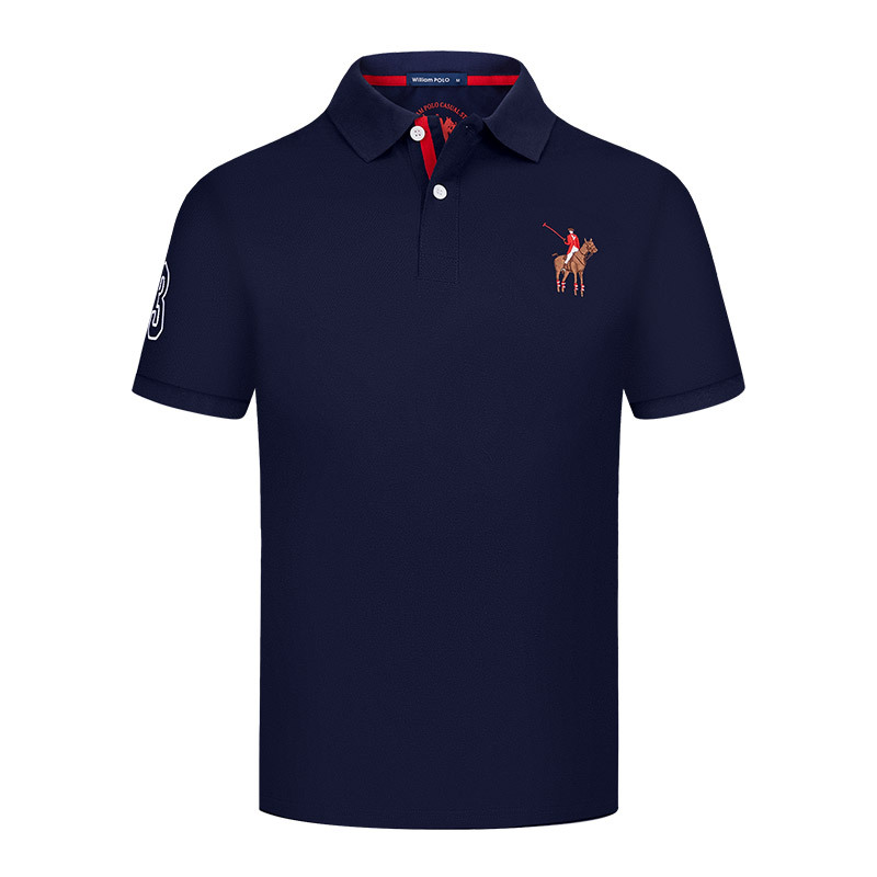 Poloshirts | Herren Poloshirt Aus Baumwoll-Piqué Mit Doppel-Logo Herren Herren