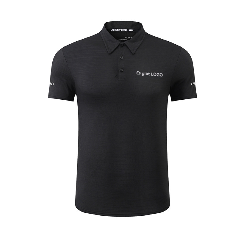 Poloshirts | Herren Poloshirt Aus Stretch-Baumwolle Mit Folien-Logo Herren Herren