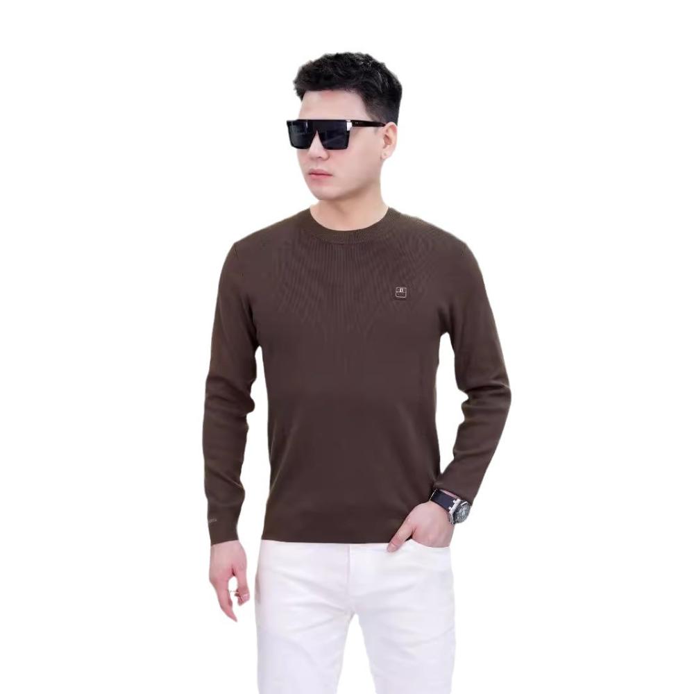 Pullover & Strickjacken | Herren Regular-Fit Pullover Aus Baumwolle Mit Kaschmir-Anteil Und Logo-Aufnäher Herren Herren