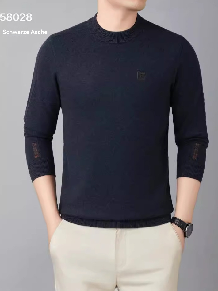 Pullover & Strickjacken | Herren Regular-Fit Rollkragenpullover Aus Baumwolle Mit Kaschmir Herren Herren