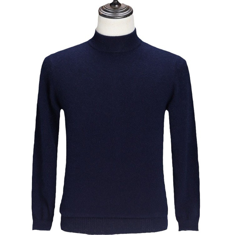 Pullover & Strickjacken | Herren Regular-Fit Rollkragenpullover Aus Schurwolle Herren Herren