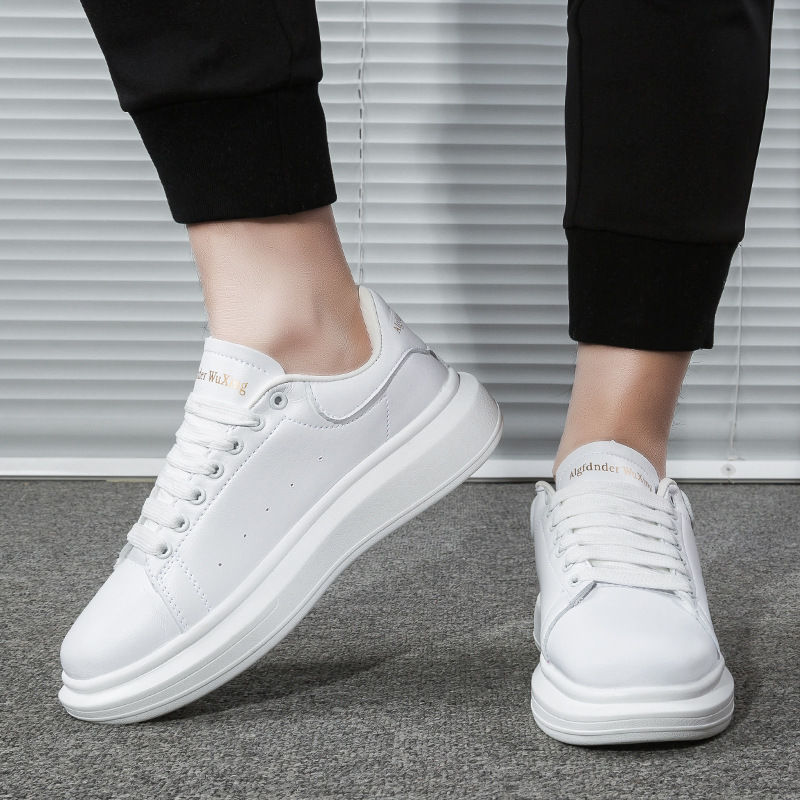 Sneakers | Damen Schnür-Sneakers Aus Leder Mit Cupsohle Damen Damen