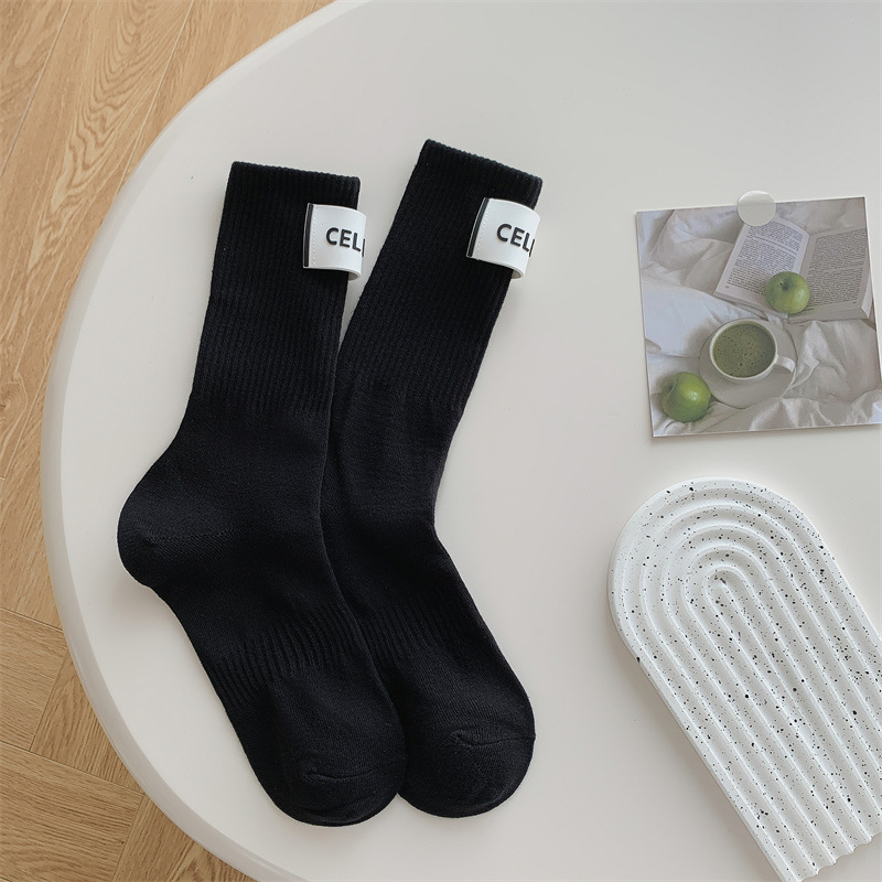 Socken | Herren Zweier-Pack Kurze Socken Mit Roten Logo-Labels Accessoires Herren