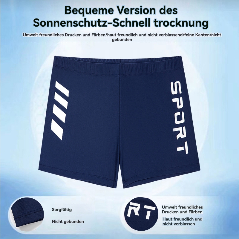 Strandmode | Herren Badeshorts Mit Durchgehendem Innenfutter Und Vertikalem Logo Herren Herren