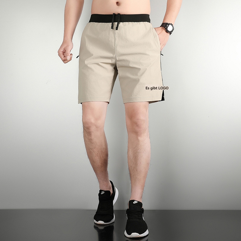 Strandmode | Herren Schnell Trocknende Badeshorts Mit Logo-Print Herren Herren