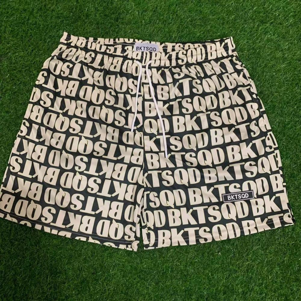 Strandmode | Herren Schnell Trocknende Badeshorts Mit Logo-Print Herren Herren