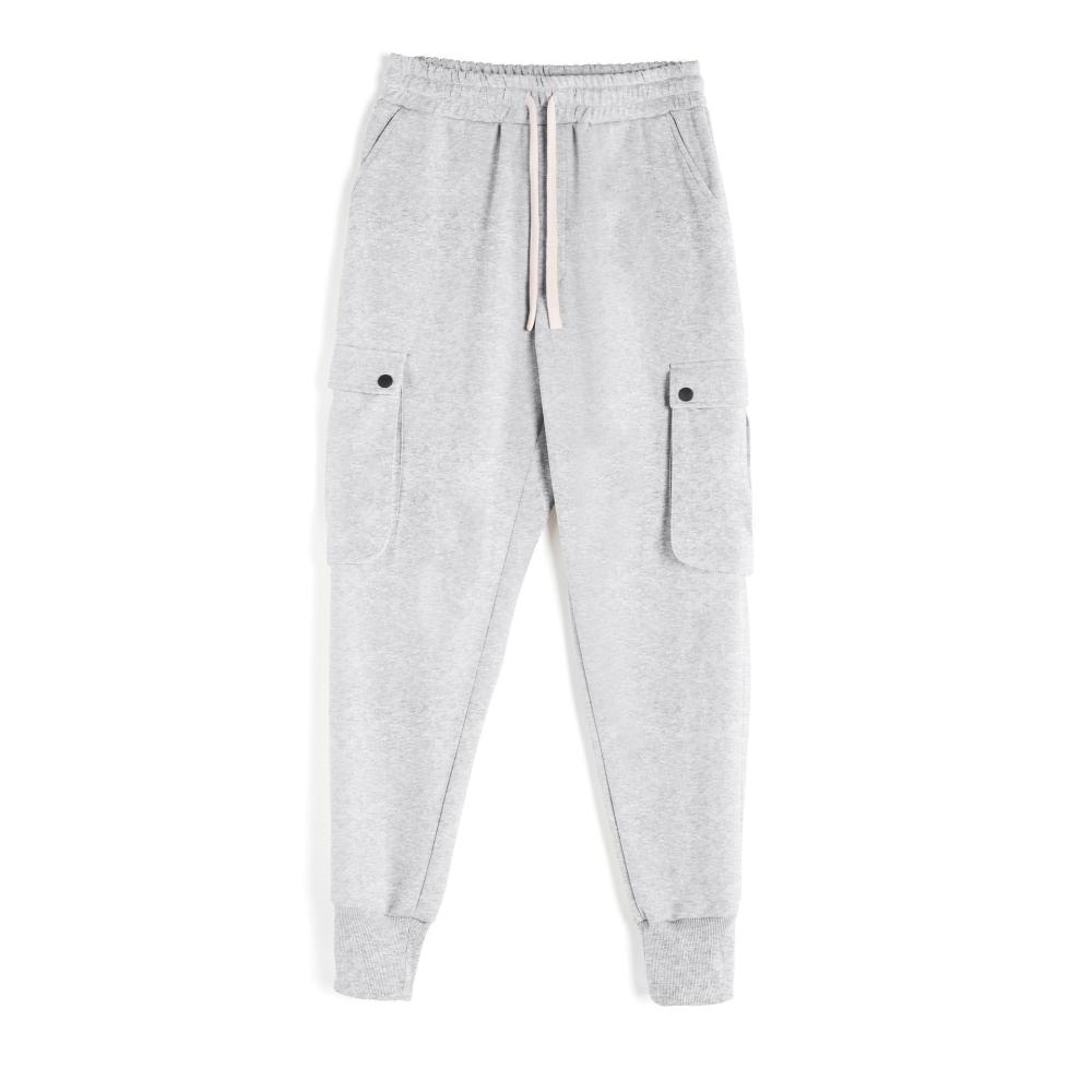 Sweats | Herren Jogginghose Aus Baumwoll-Mix Mit Kontrastierenden Taschen Herren Herren