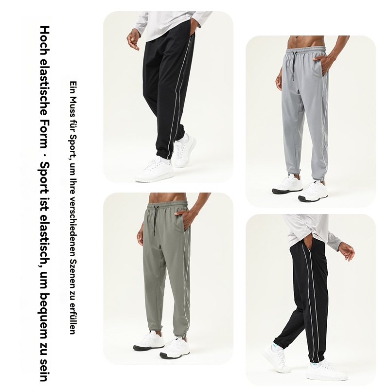 Sweats | Herren Jogginghose Aus Stretch-Baumwolle Mit Geprägtem Artwork Herren Herren