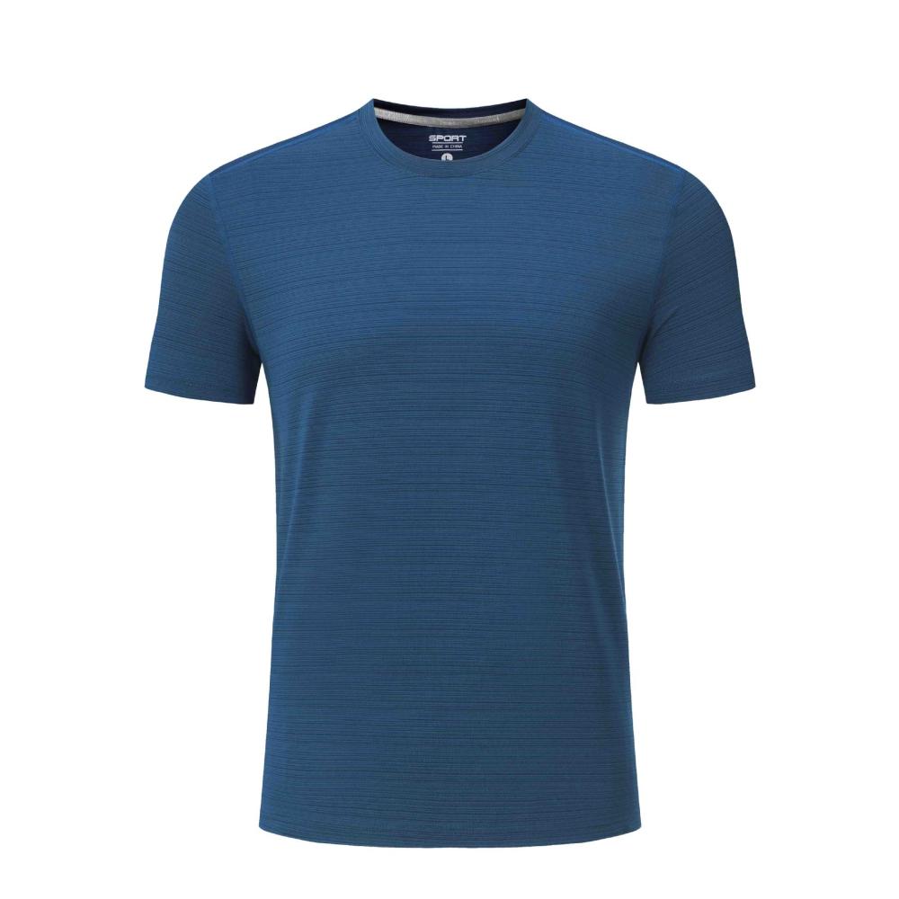 T-Shirts | Herren T-Shirt Aus Baumwoll-Mix Mit Kreisförmiger Jacquard-Struktur Herren Herren