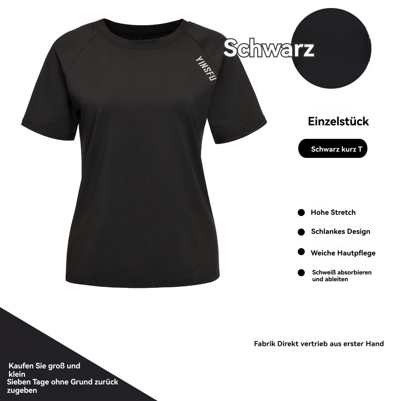 T-Shirts & Tops | Damen T-Shirt Aus Reiner Baumwolle Mit Logo Im Marker-Stil Damen Damen