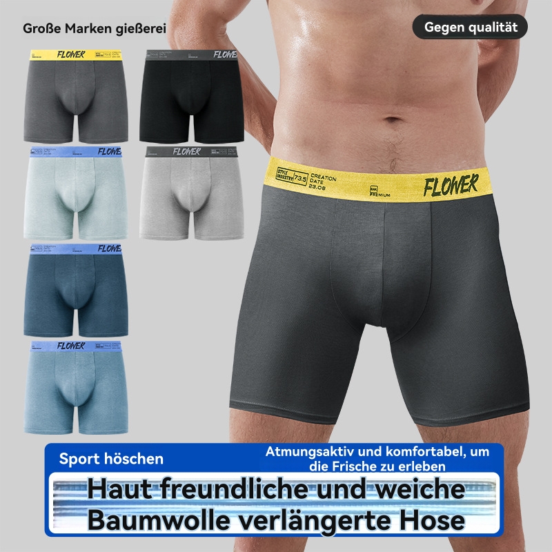 Unterwäsche | Herren Dreier-Pack Eng Anliegende Boxershorts Aus Stretch-Baumwolle Mit Logos Am Bund Herren Herren