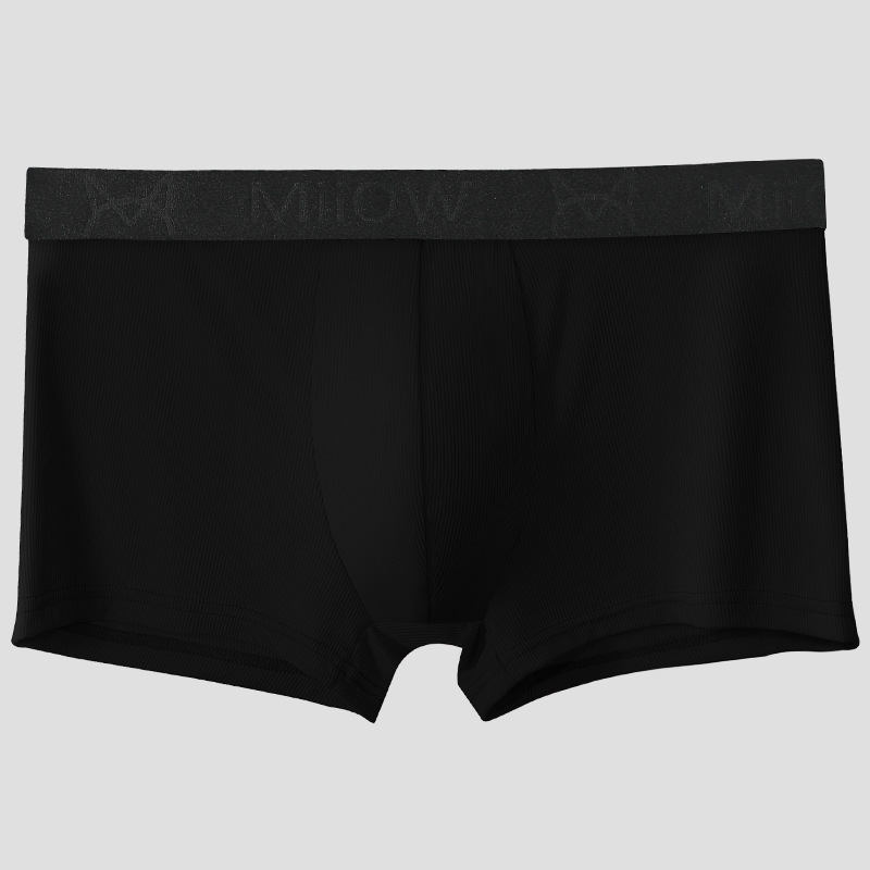 Unterwäsche | Herren Eng Anliegende Boxershorts Mit Kurzem Bein Und Mittlerer Bundhöhe Und Logo Am Bund Herren Herren